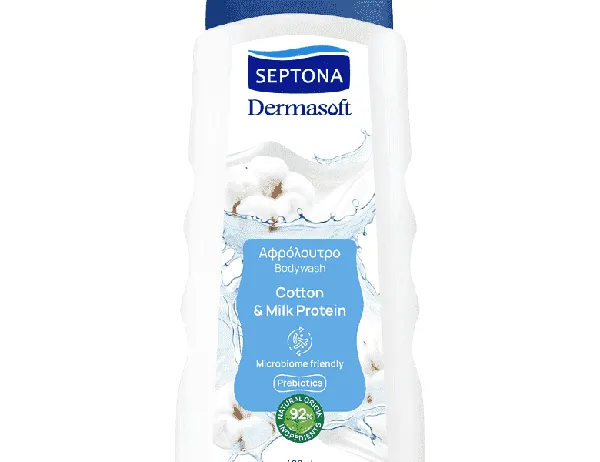 Dermasoft κρεμοσάπουνο cotton & milk protein 1L