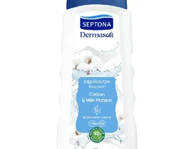 Dermasoft κρεμοσάπουνο cotton & milk protein 1000ml