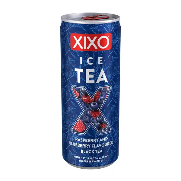 Xixo Μαυρό Κρύο Τσάι Raspberry & Blueberry 250ml.
