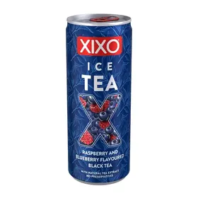 Xixo Μαυρό Κρύο Τσάι Raspberry & Blueberry 250ml.