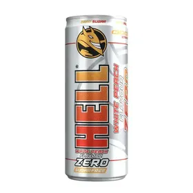 HELL Classic 250ml, HELL ZERO White Peach Flavour 250ml