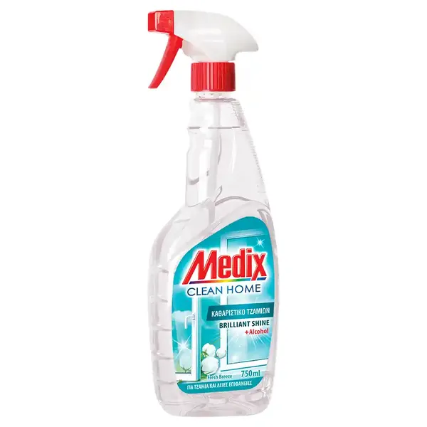 Medix Clean Home Καθαριστικό Τζαμιών Fresh Breeze 750ml.