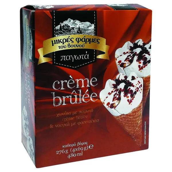 παγωτό πύραυλος cookie crumble 4τεμ. 280γρ.