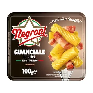 NEGRONI Guanciale σε stick Χωρίς γλουτένη 100g