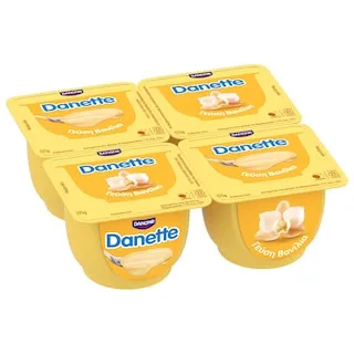 DANETTE Κρέμα Βανίλια 4x125g