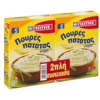 Γιώτης Πουρές Πατάτας Διπλή Συσκευασία 2x125gr
