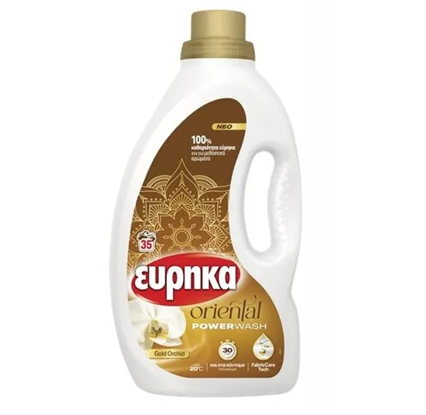 oriental powerwash υγρό απορ/κό gold orchid 1400ml 35μεζ.