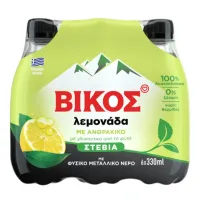 Λεμονάδα με stevia ΒΙΚΟΣ 6x330ml
