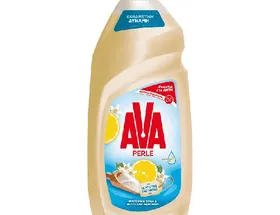 perle υγρό πιάτων με μαγειρική σόδα και εκχύλισμα λεμονιού 430ml