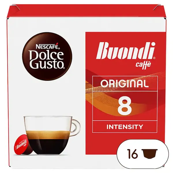 Nescafe Dolce Gusto Καφές Buondi Original Σε Κάψουλες 16τεμ. 99,2γρ.