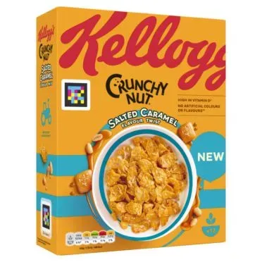 KELLOGG'S CRUNCHY NUT SALTED CARAMEL 375g