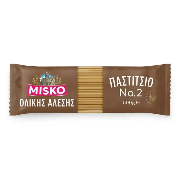 Misko Παστίτσιο Νο 2 Ολικής Άλεσης 500gr