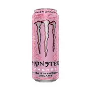 MONSTER Energy Ενεργειακό Ποτό Ultra Strawberry Dreams Χωρίς ζάχαρη 500ml