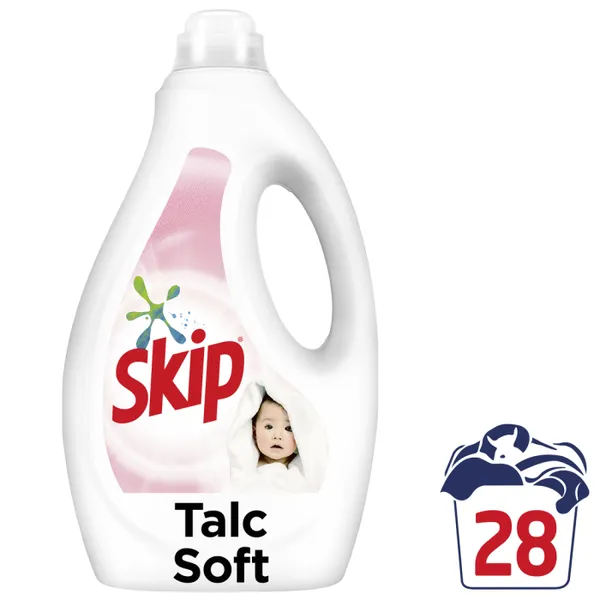 Skip Υγρό Απορρυπαντικό Πλυντηρίου Ρούχων Soft 28 MEZ