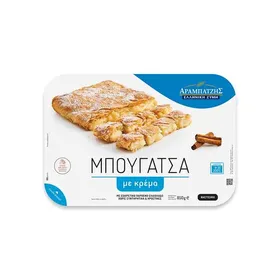 Μπουγάτσα ΜΑΣΟΥΤΗΣ ΑΠΟ ΤΟΝ ΤΟΠΟ ΜΑΣ με κρέμα 850γρ. κτψ.