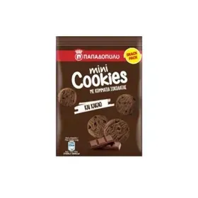 Mini Cookies με Κομμάτια Σοκολάτας & Κακάο Snack Pack 70g