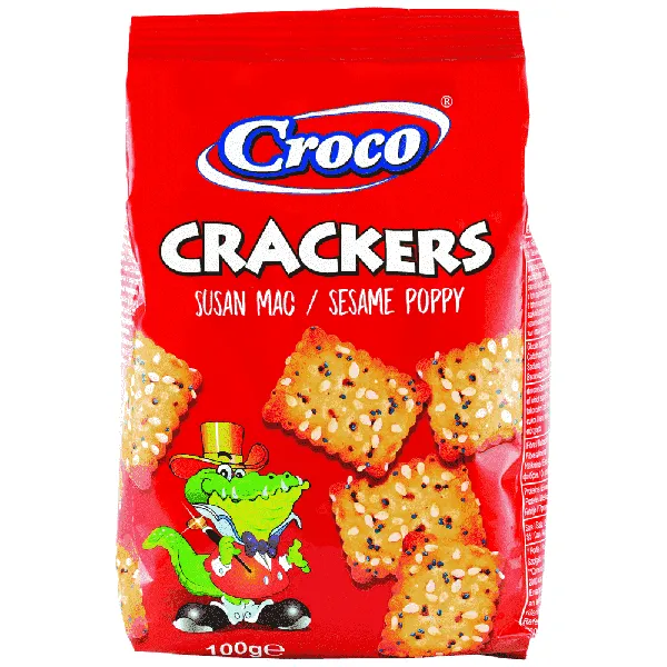 CROCO cracker σουσάμι 100g