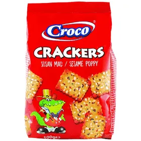 CROCO cracker σουσάμι 100g