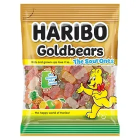 HARIBO Καραμέλες Ζελίνια Χρυσά Αρκουδάκια Sour 100g
