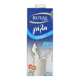 ROYAL Γάλα Μακράς Διάρκειας Πλήρες 1lt