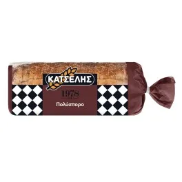 BREAD ΨΩΜΙ ΣΕ ΦΕΤΕΣ Μαύρο με Νιφάδες Βρώμης, Πολύσπορο, Σίκαλης