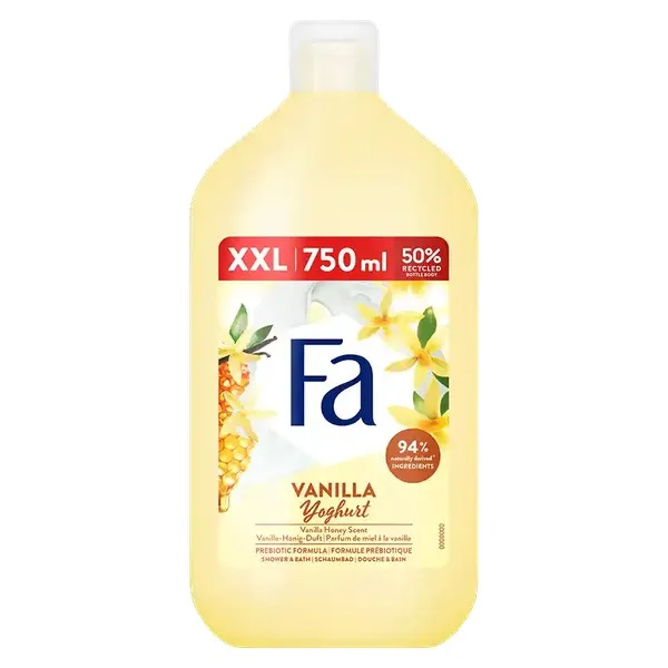 FA αφρόλουτρο vanilla yogurt 750ml