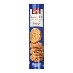 KITBIS Μπισκότα Γεμιστά Βανίλια 500g