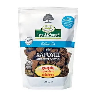 Παξιμάδια Χειροποίητα Χωρίς Αλάτι 250g