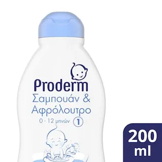 PRODERM Σαμπουάν & Αφρόλουτρο Βρεφικό Νο1 200ml