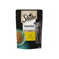 SHEBA Υγρή Γατοτροφή με Κοτόπουλο σε Σάλτσα 85gr