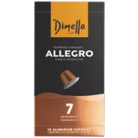 DIMELLO Κάψουλες Καφέ Espresso Allegro 10x5.4g