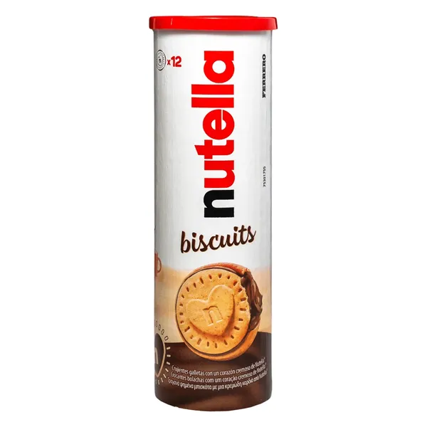 Μπισκότα γεμιστά NUTELLA tube 166gr