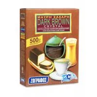 Μαύρη ζάχαρη Dark brown krystal Ζωγράφος 500 g