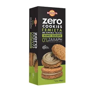ΒΙΟΛΑΝΤΑ Μπισκότα Γεμιστά Zero Cookies Ταχίνι 180g