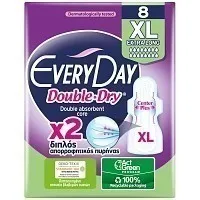 Every Day Hyperdry Σερβιέτες Extra Long Ultra Plus Double Dry 8τεμ.