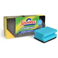 Spontex Supermax Ανατομικό Σφουγγάρι 3τεμ.