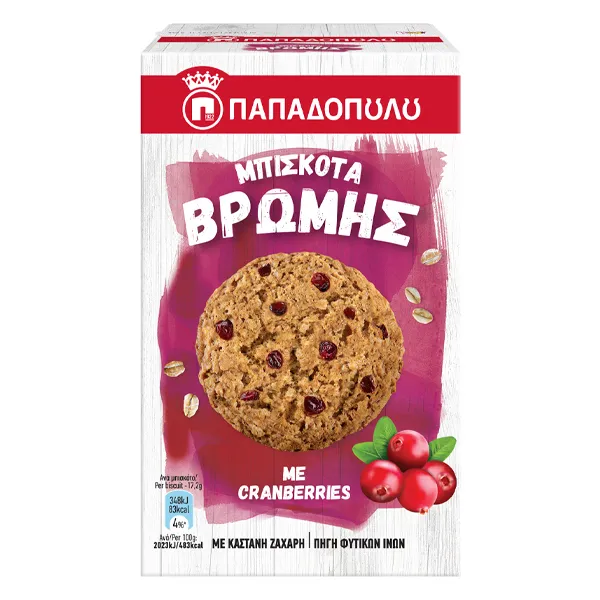 μπισκότα βρώμης 150/155γρ.