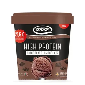 high protein παγωτό 470ml με γεύση σοκολάτα / φουντούκι