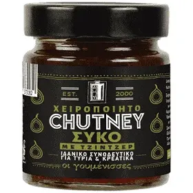 Οι Γουμένισσες Chutney Σύκο Με Τζίντζερ 220gr