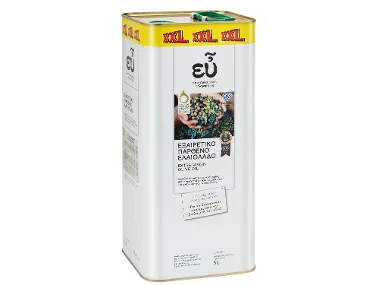 Εξαιρετικά παρθένο ελαιόλαδο XXL 5lt