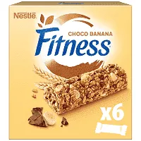 Nestle Fitness Μπάρες Δημητριακών Μπανάνα 6x23,5gr