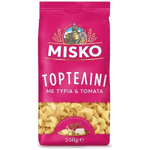 Misko Τορτελίνι Με Τυρί & Ντομάτα 250gr