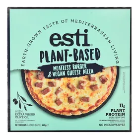plant based vegan pizza κατεψυγμένη 440g