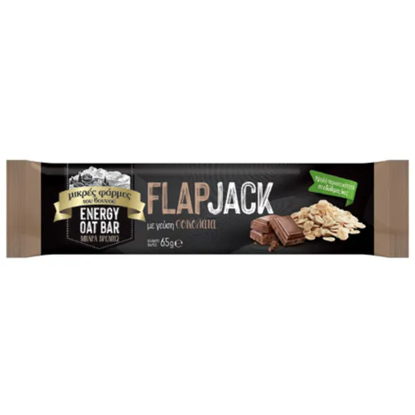 ΜΙΚΡΕΣ ΦΑΡΜΕΣ ΤΟΥ ΒΟΥΝΟΥ Flap Jack Βρώμης Σοκολάτα 65γρ