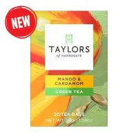 Πράσινο τσάι μάνγκο & κάρδαμο Taylors 20 τεμ