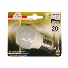 MrGrand Λάμπα Led E27 6W A60 4000K 240V