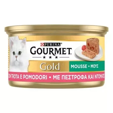 GOURMET GOLD ΜΟΥΣ ΜΕ ΠΕΣΤΡΟΦΑ ΚΑΙ ΝΤΟΜΑΤΑ 85g