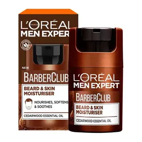 L'oreal Men Expert Barber Club Ενυδατική Κρέμα Για Μούσια Και Επιδερμίδα 50ml.