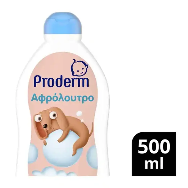 Proderm Kids Αφρόλουτρο Με Άρωμα Πούδρας 500ml.