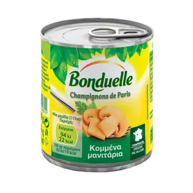 Bonduelle Mανιτάρια Κομμένα 115gr